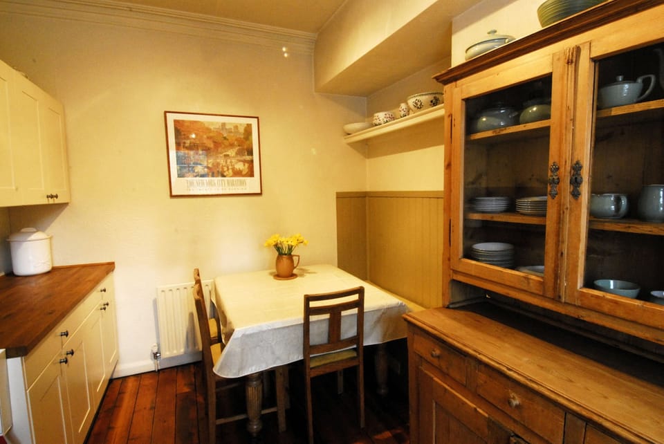 Kitchen with view of Minster whilst washing up!