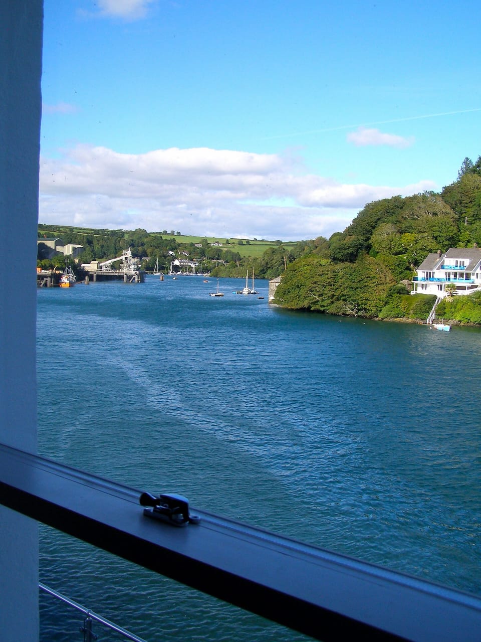 River Fowey from bedroom