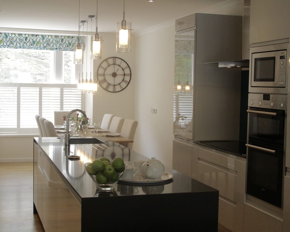 The large kitchen make cooking for everyone much easier! 