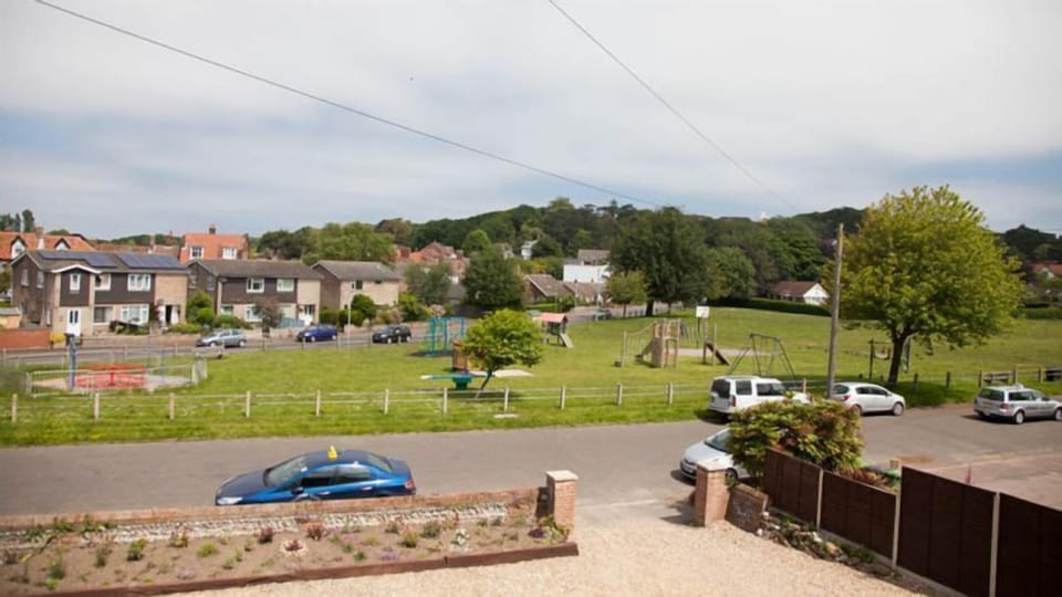 Views over the playing fields