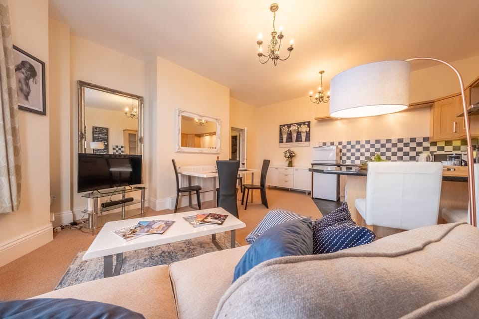 First floor: Spacious, open-plan living