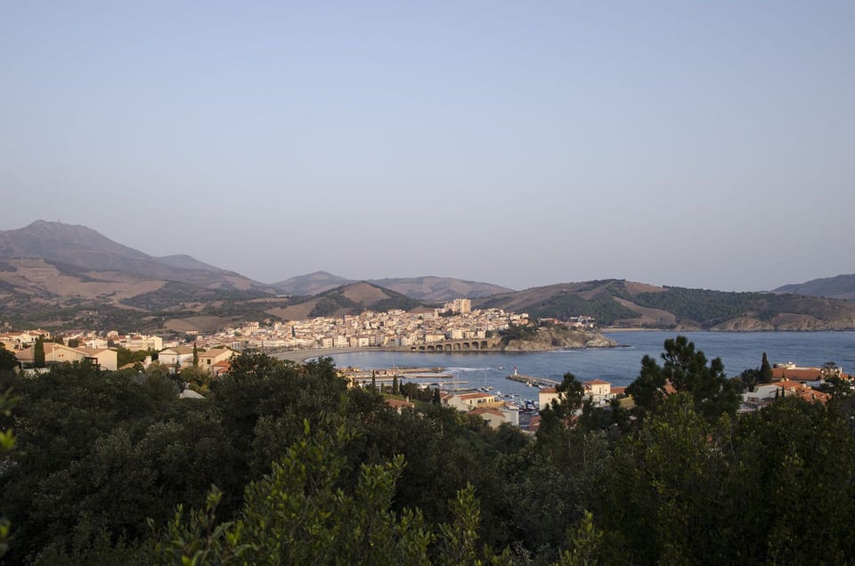 Banyuls-sur-Mer from a vista point