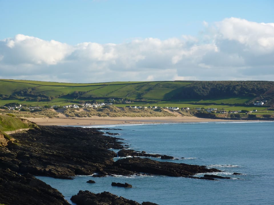 Croyde beach taken from Baggy Point