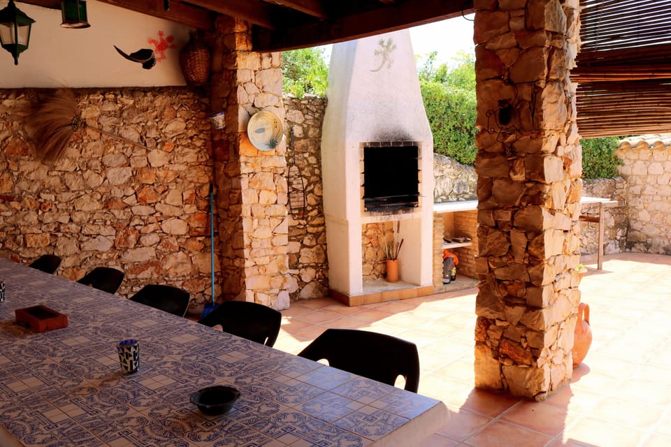 BBQ area