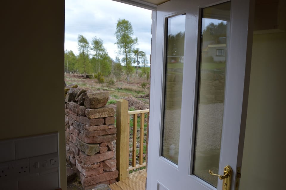 View onto Private Wood