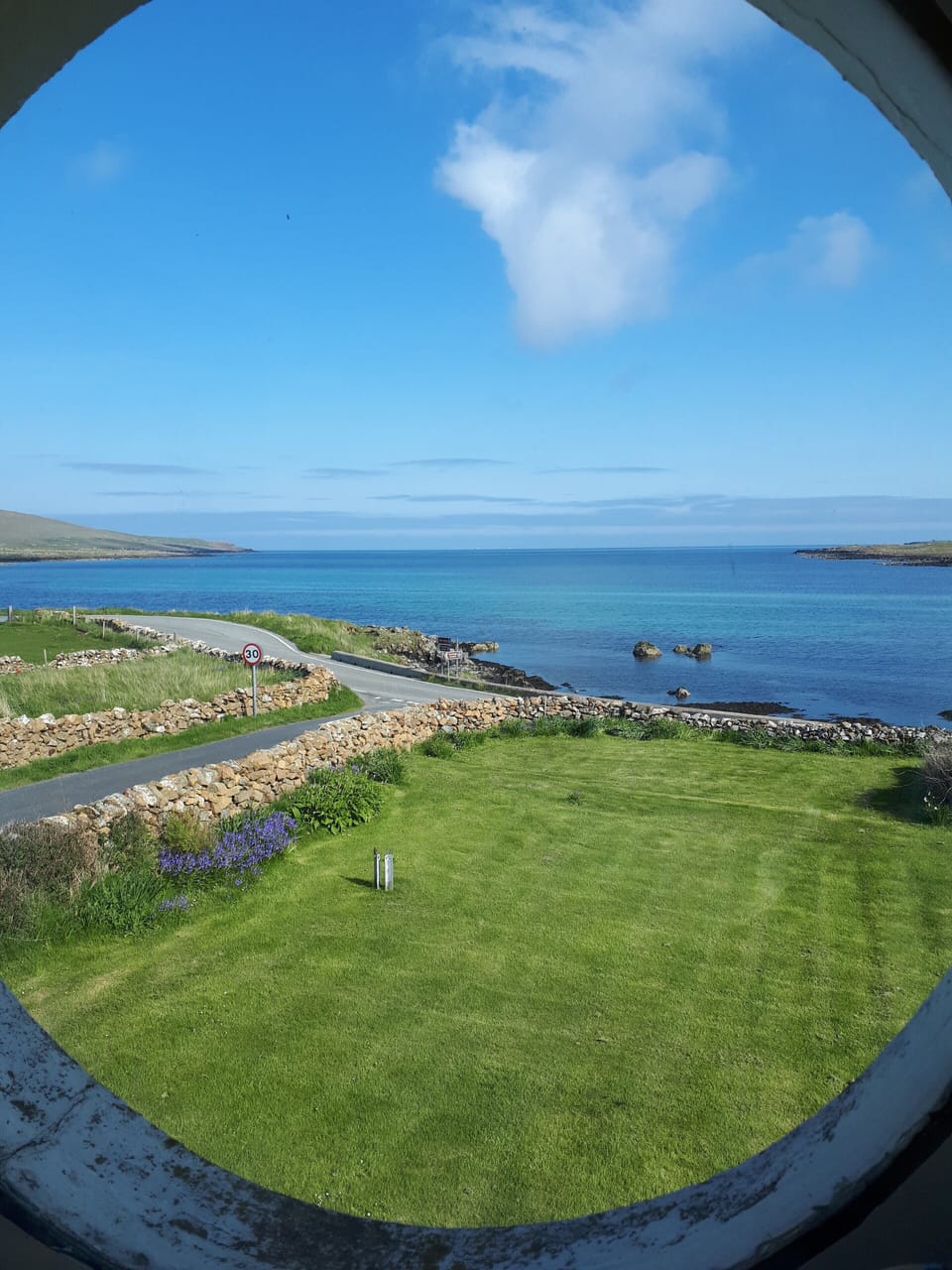 View from the Porthole bedroom.