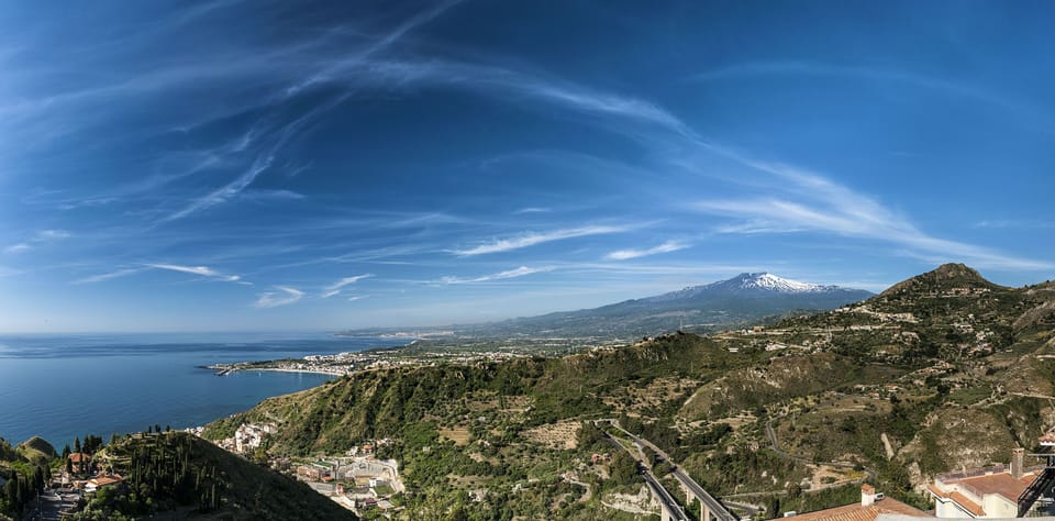 A large panoramic