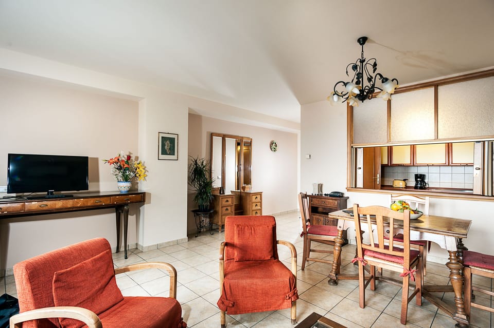 The living room