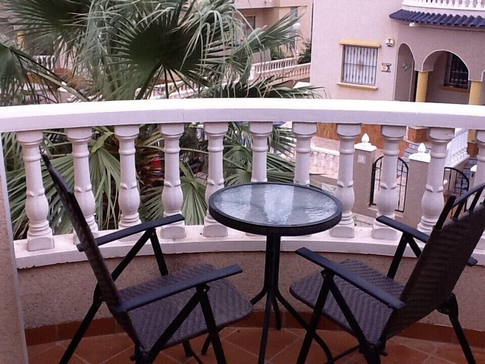 double bedroom terrace