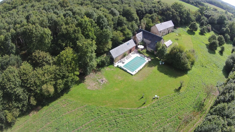 aerial view