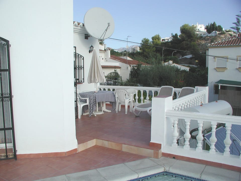 Outside dining area