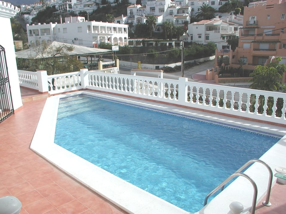 View from the upper terrace