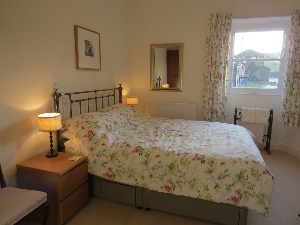 The master bedroom with king-size bed & pocket sprung mattress ...