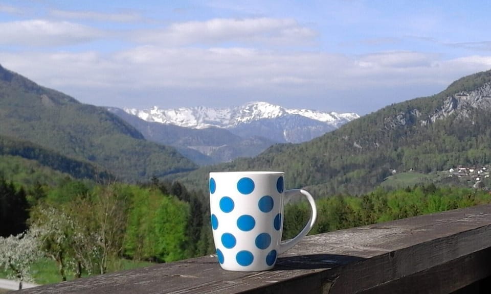 Coffee on the balcony 