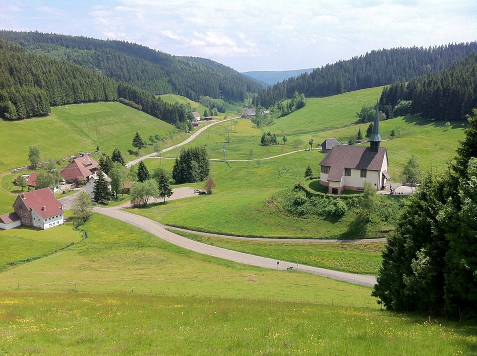 Typical Black Forest country site.. 