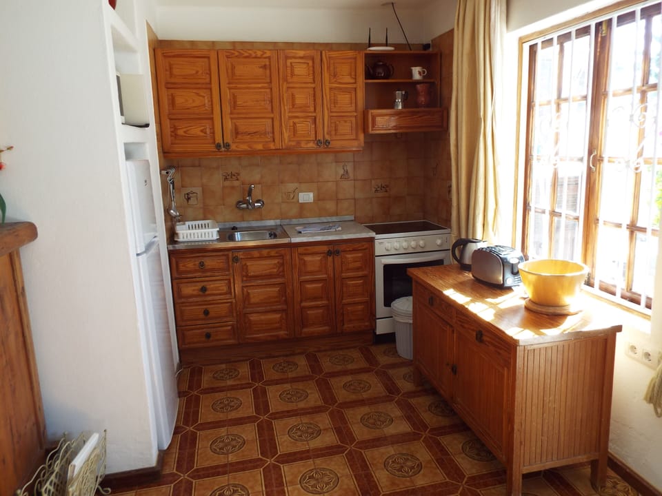 Kitchen area in day