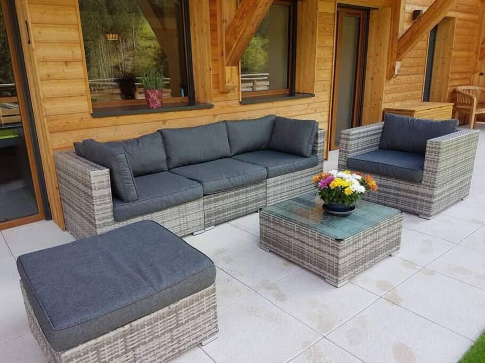 Outdoor seating area