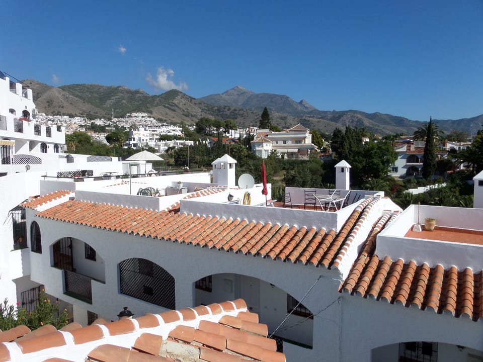 Mountain view from terrace