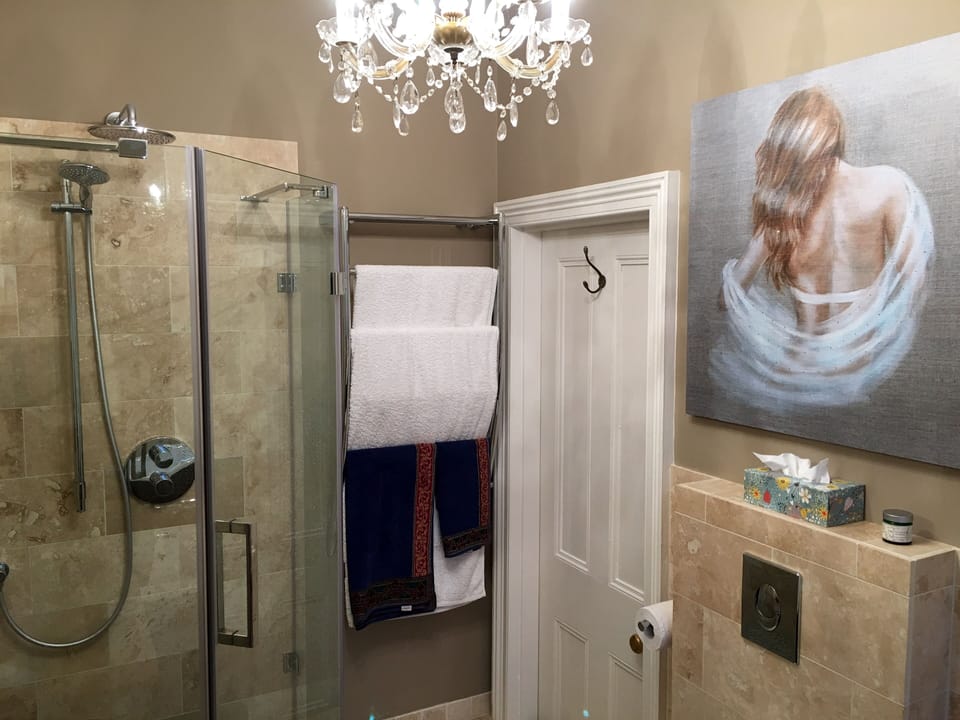 ...and shower cubicle