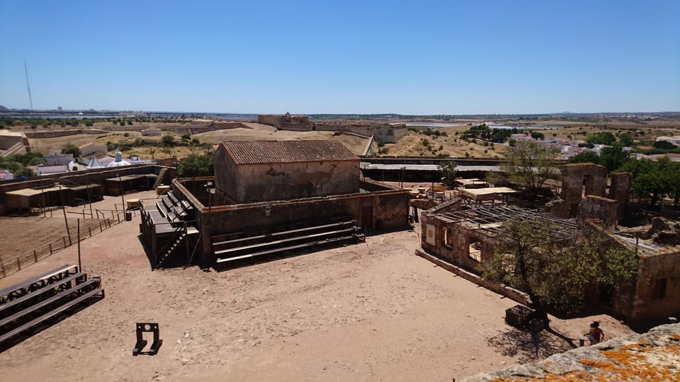 View from the Castro Marim Castle