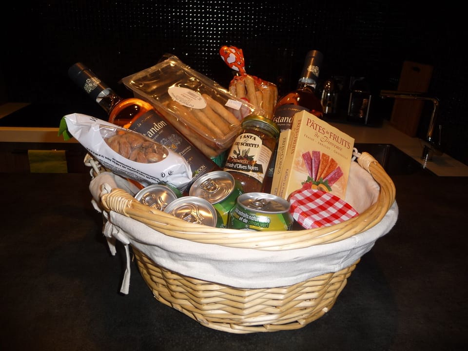 Welcome basket