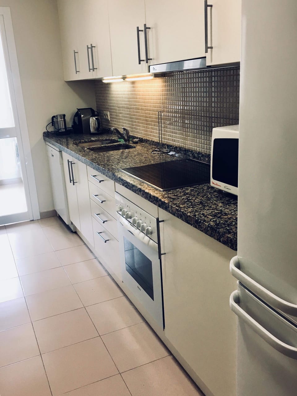 Kitchen with all modern appliances