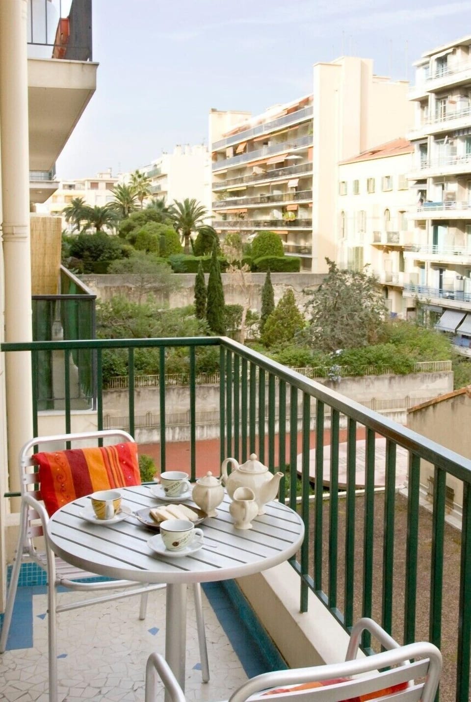 Balcony off the bedrooms