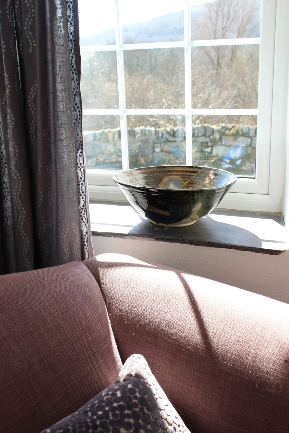 A sunny corner to read in...
