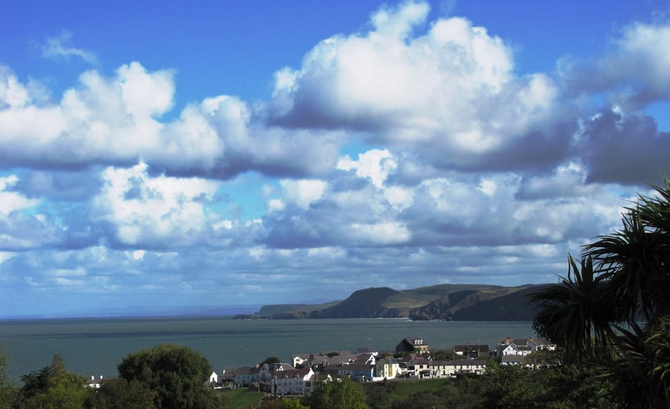 Sky over Cardigan Bay