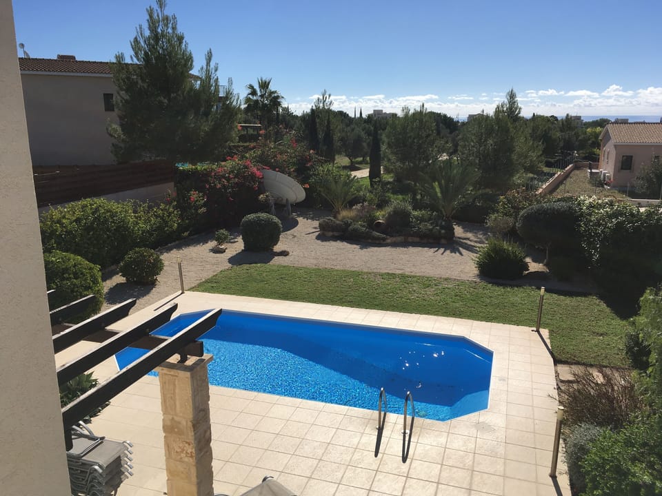 View from master bedroom balcony