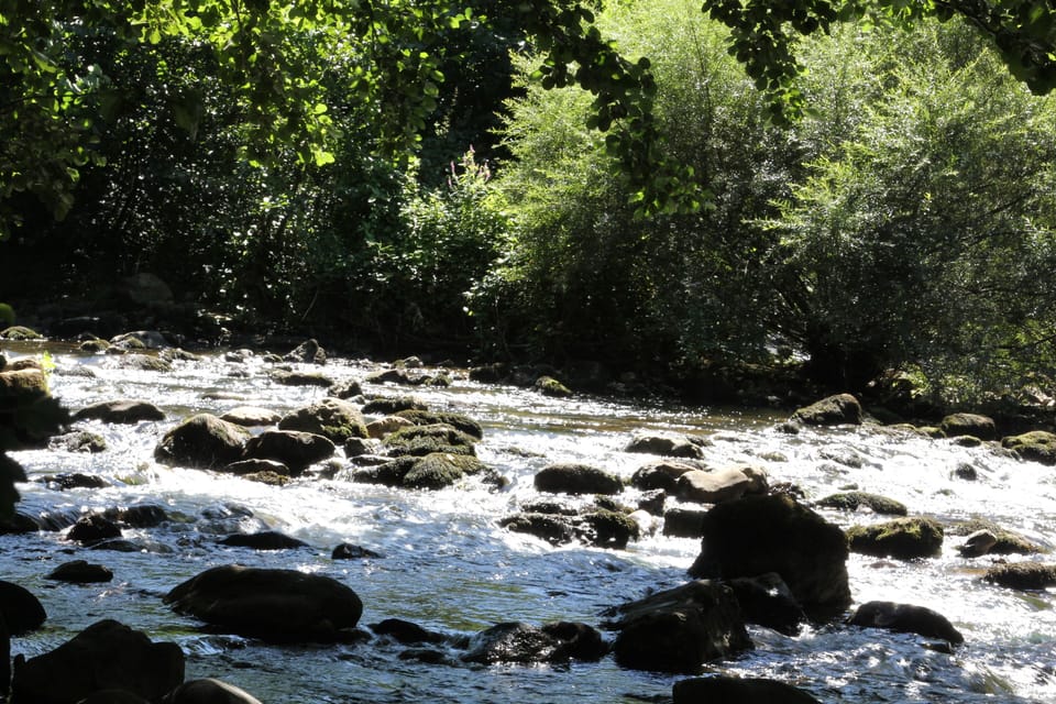 The river Aude runs through the town offering swimming, rafting and picnicing