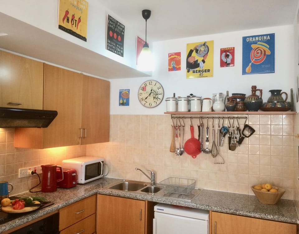 The excellently equipped kitchen