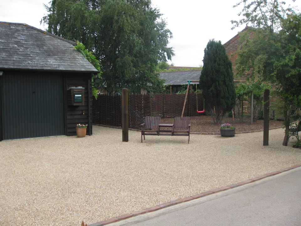 Parking Area and Entrance