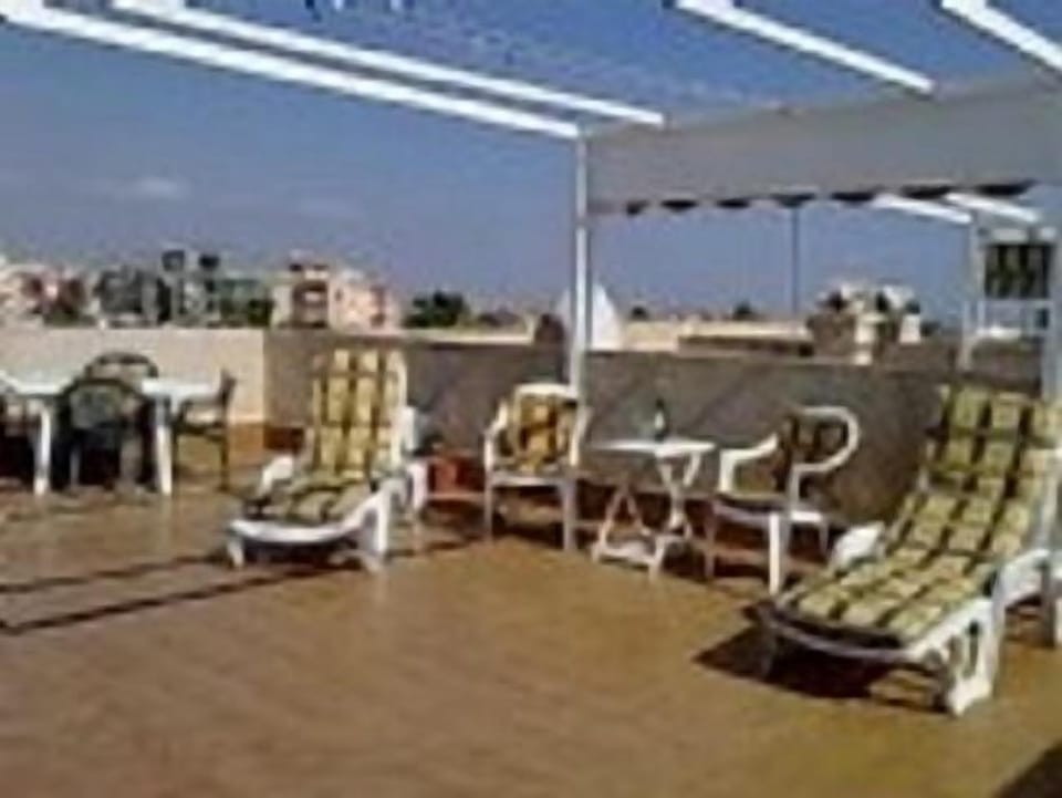 Rooftop in the sun