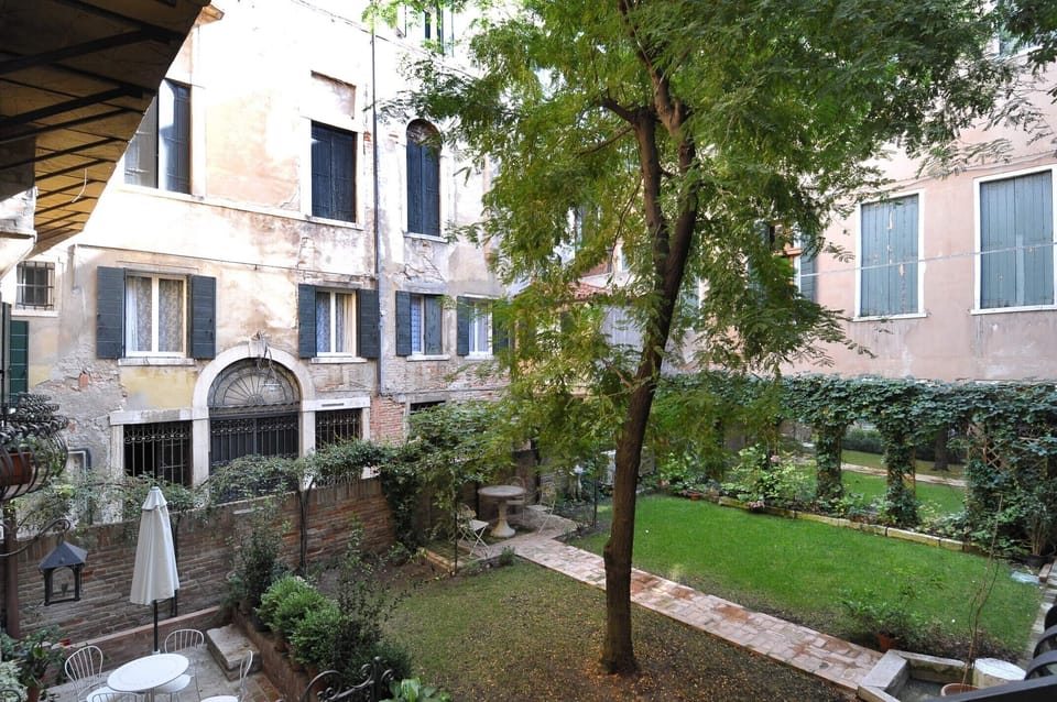 View on the garden