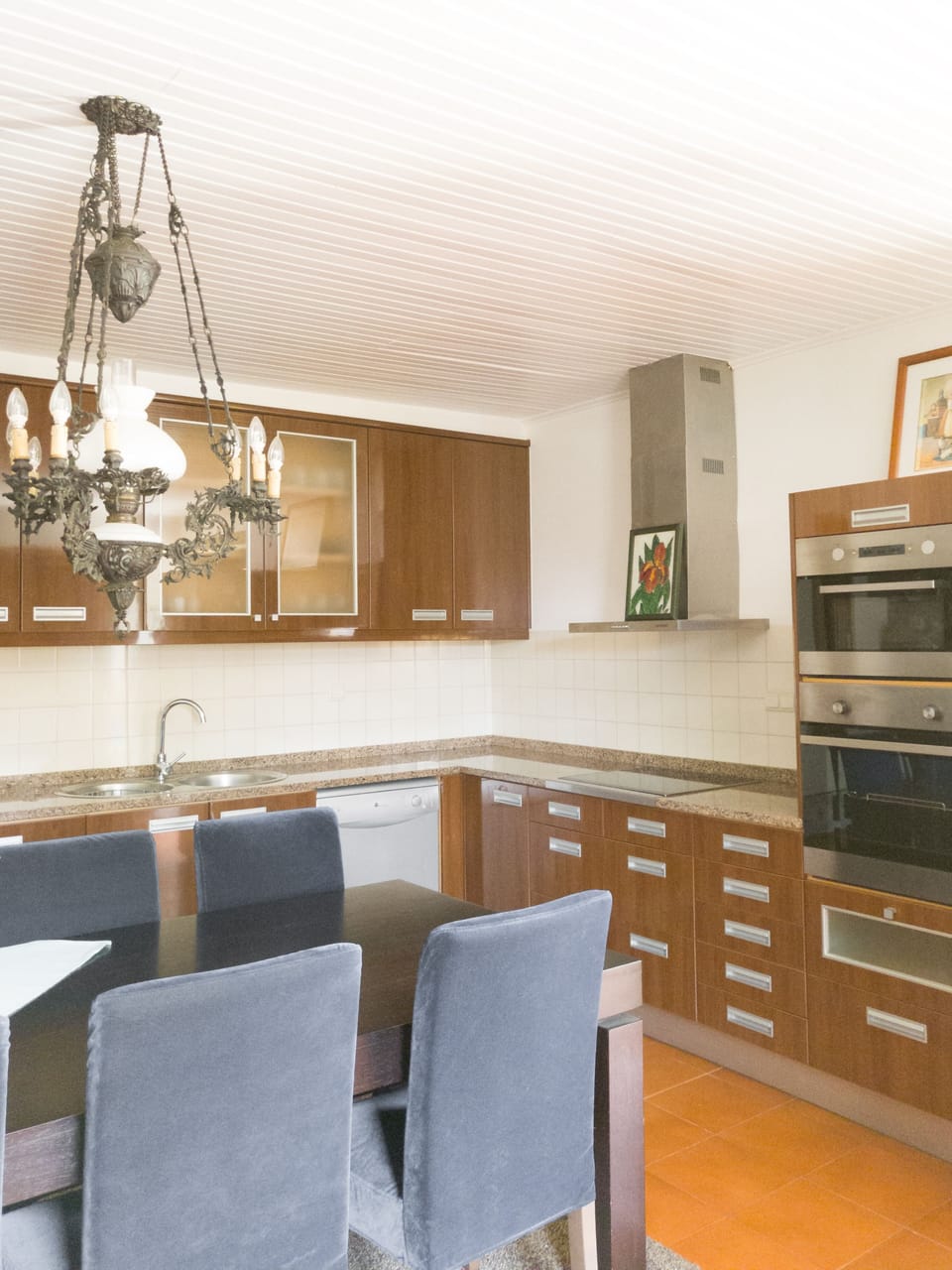 Kitchen with Garden View