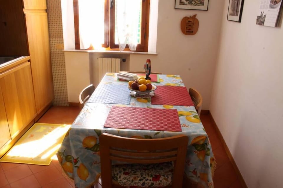 Kitchen and dining area