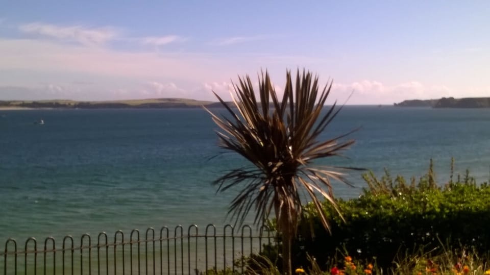 Overlooking South Beach Tenby and Caldey Island