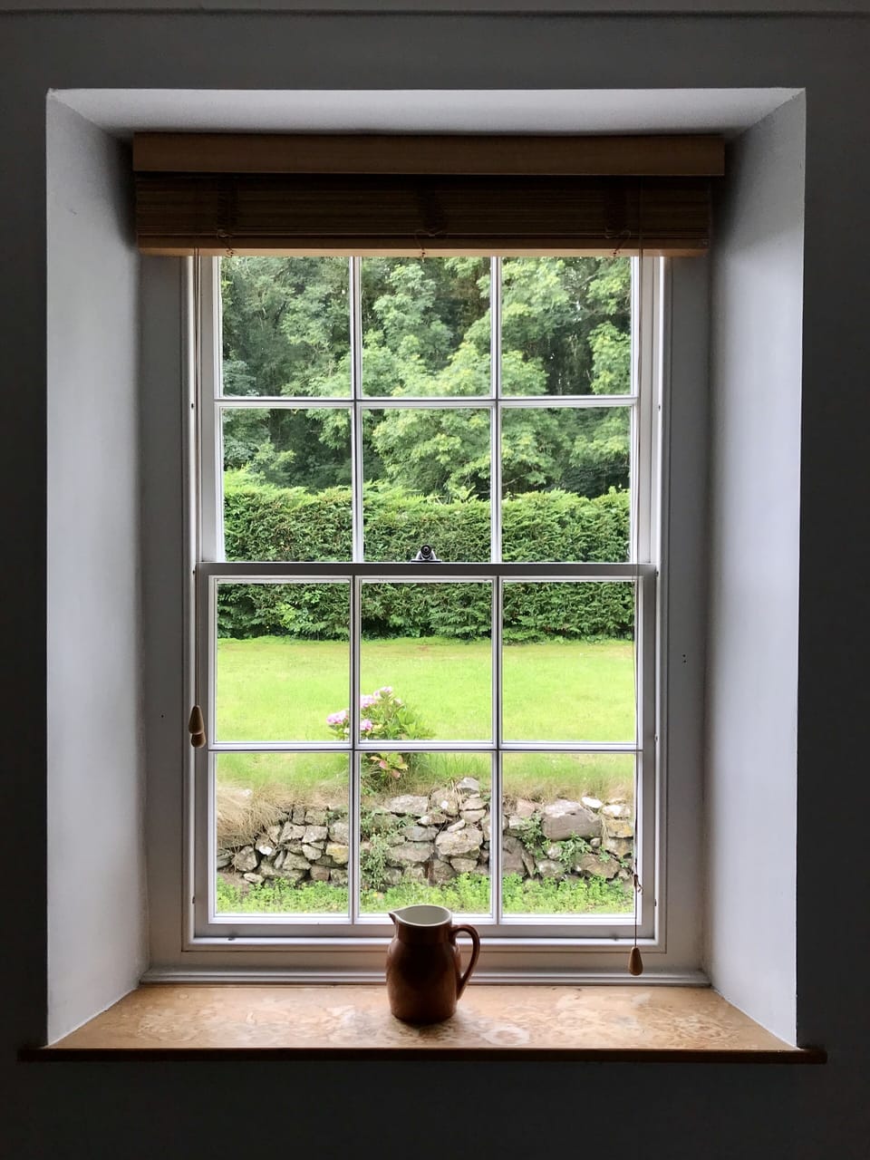 The view from the lounge