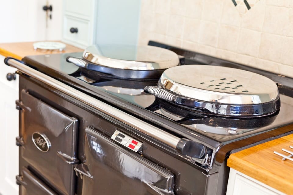 Double Aga oven