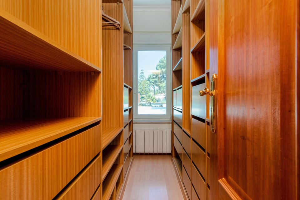 Master bedroom closet