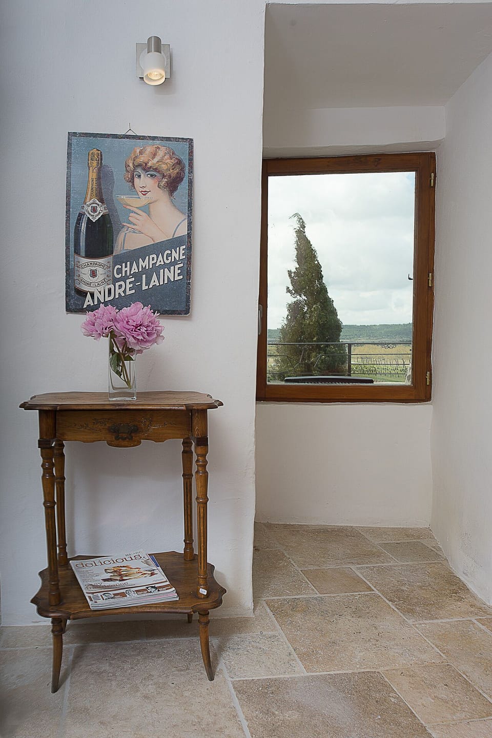 The entrance hall - spacious and light
