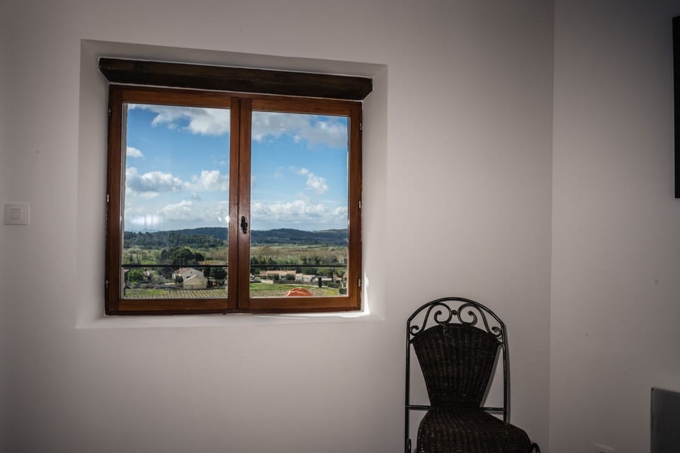 Wonderful views from the loft bedroom
