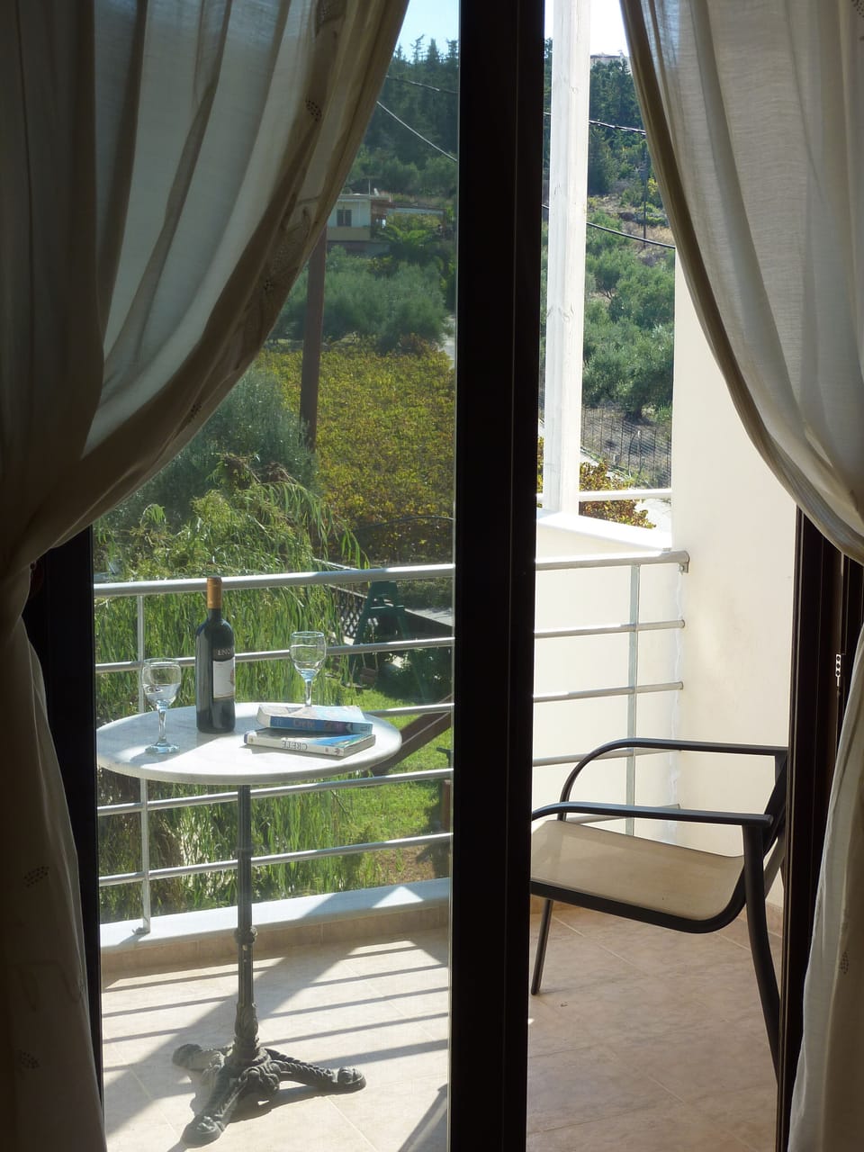 View from main bedroom
