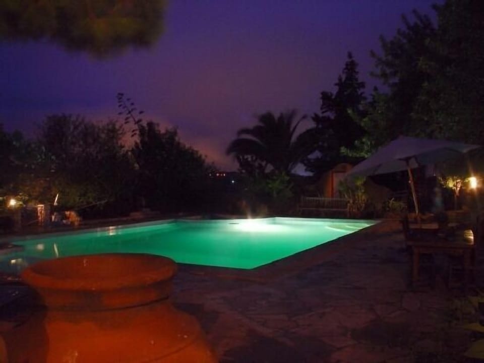 Pool by night