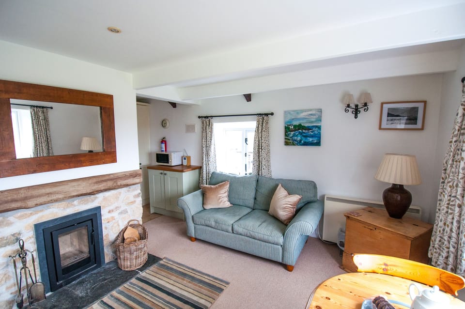 Lounge and woodburner