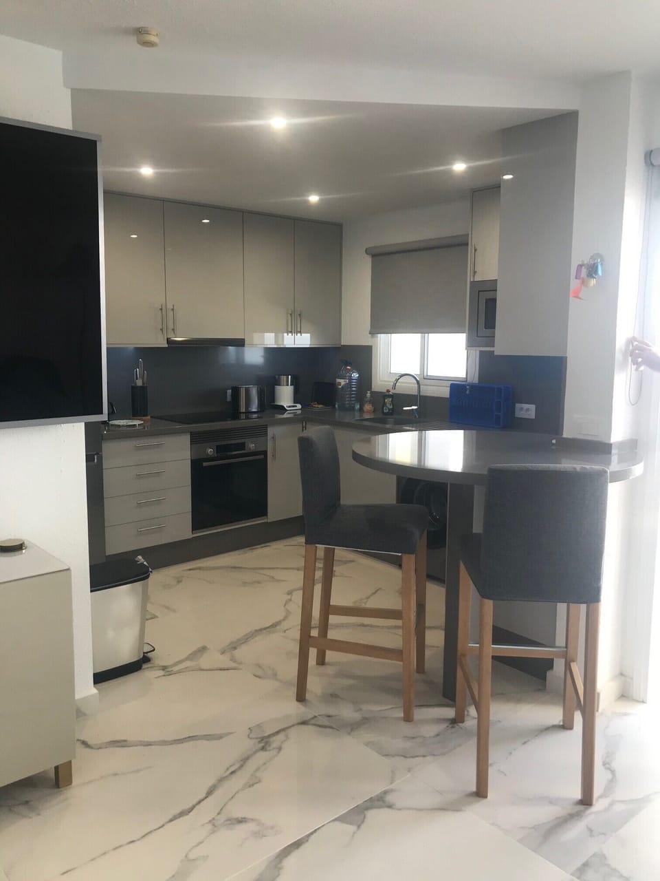 Modern fully equipped kitchen