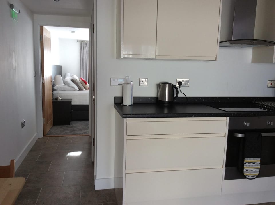 Looking to bedroom from lounge