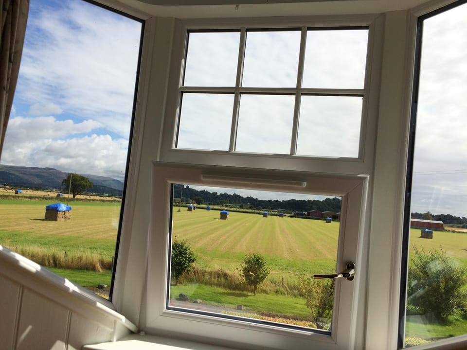 View from bedroom windows 