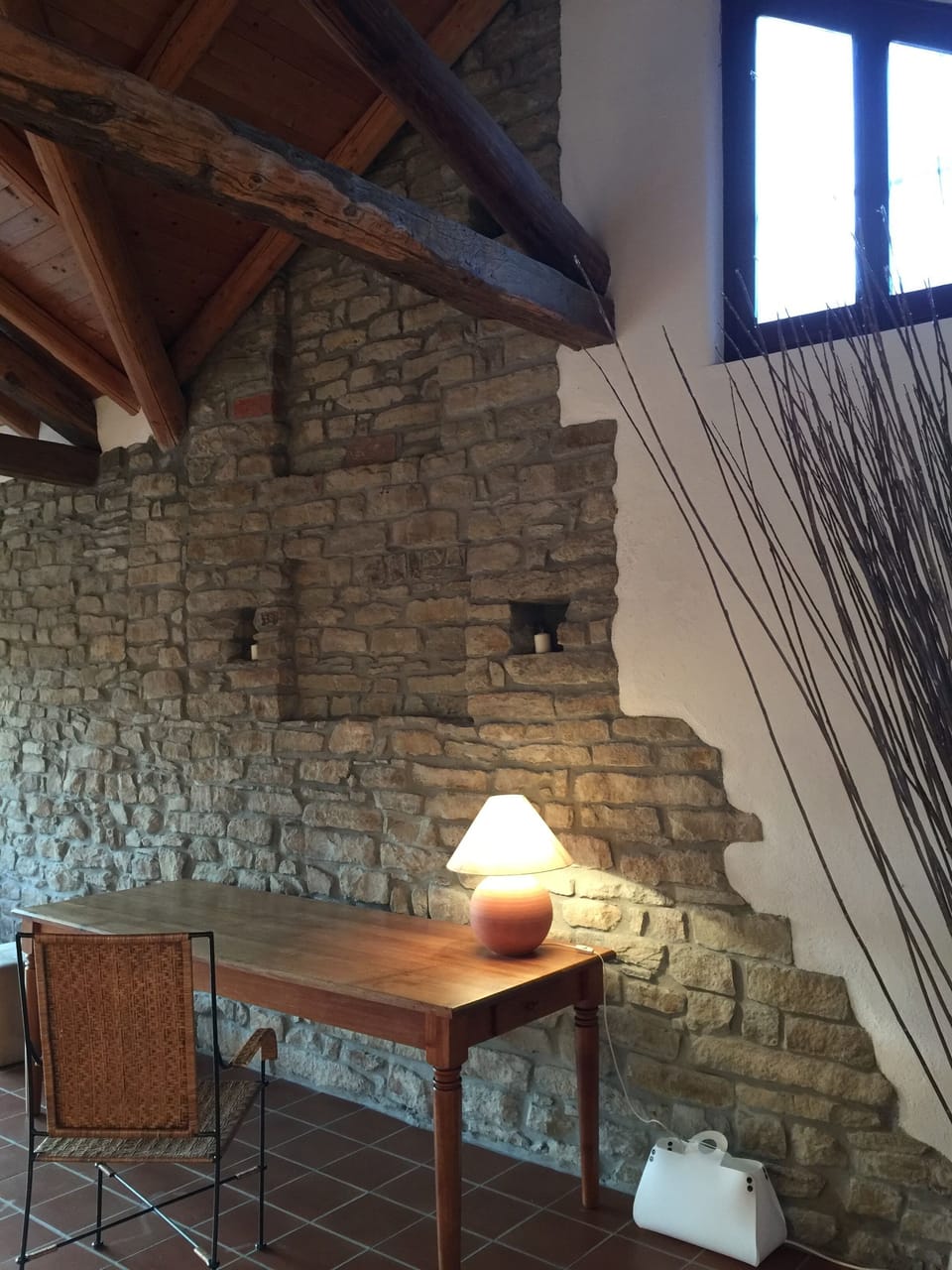 first floor lounge room and writing desk